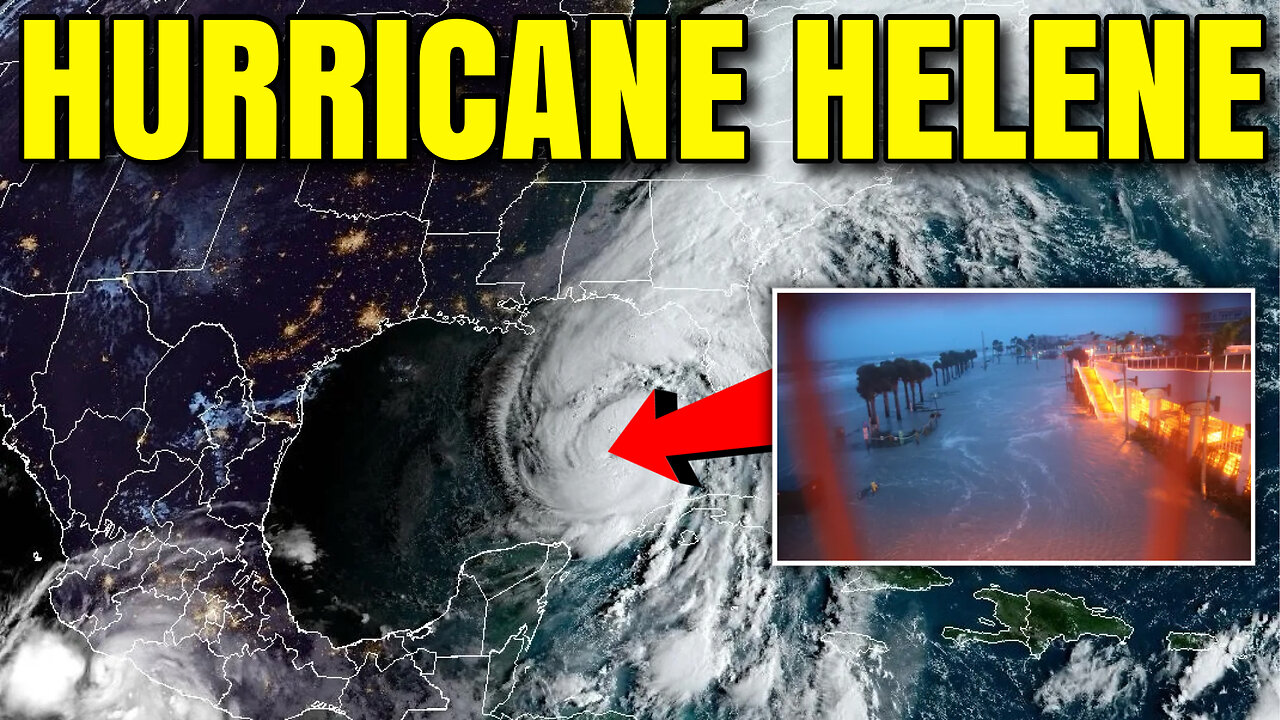 Hurricane Helene Tears Through Florida - Bubba the Love Sponge® Show | 9/27/24