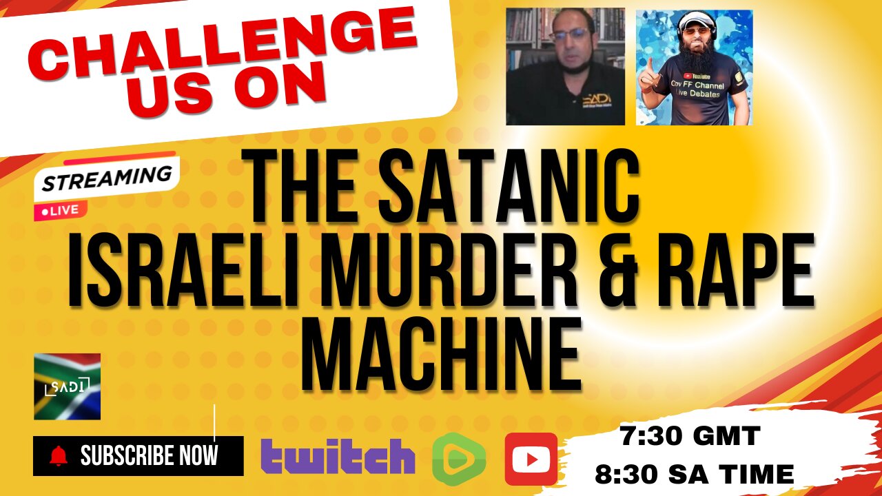 CRAHALLENGE US ON - THE ISRAELI MURDER MACHINE