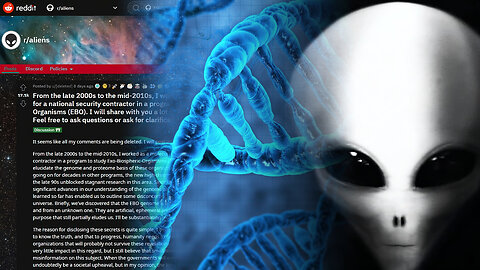 The ALIEN molecular biologist that took Reddit by storm!