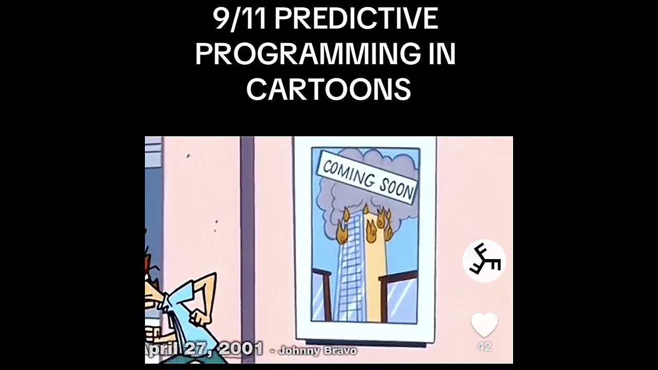 9/11 PREDICTIVE PROGRAMMING CARTOONS PART 1.)