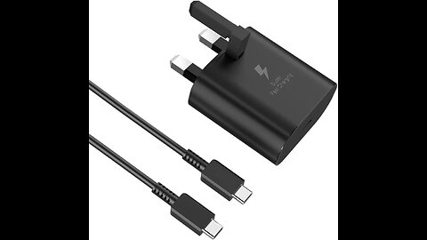 ARQIZ 5W Samsung Phone Fast Charger Plug With 1 Meter USB C Cable