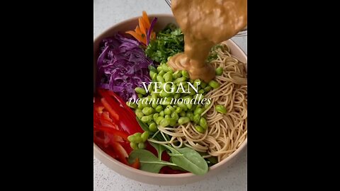 VEGAN RAINBOW NOODLES