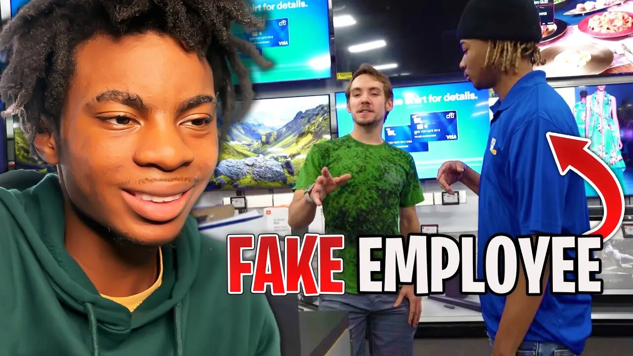 He FAKED Being A Best Buy Employee...