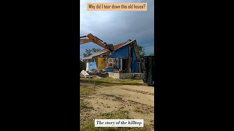 Why did I destroy this house?