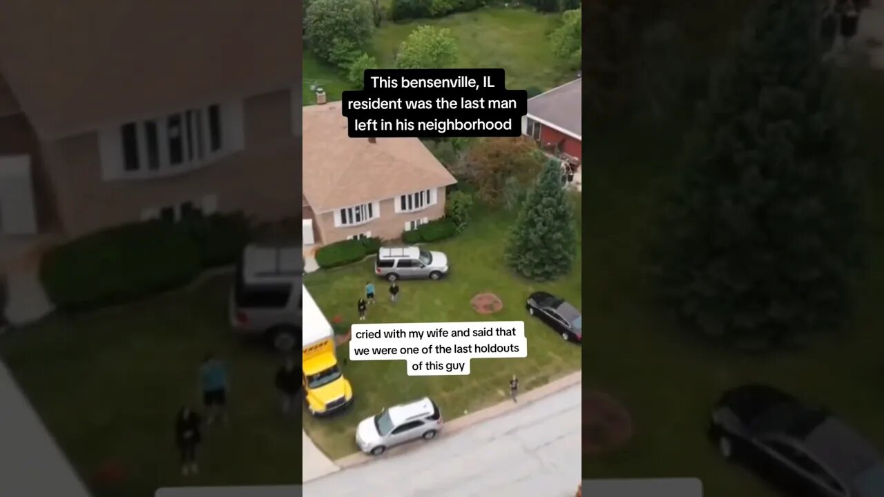 Why this man's entire neighborhood went abandoned