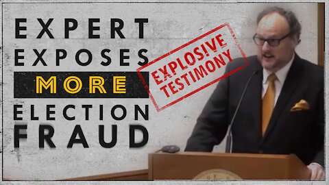 Explosive Testimony Exposes MORE Evidence of Election Fraud!