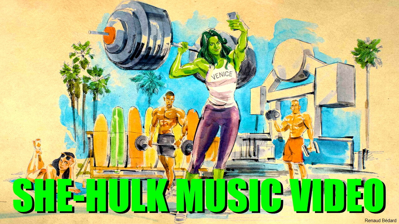 SHE-HULK MUSIC VIDEO SEIZE THE POWER WITH YONAKA