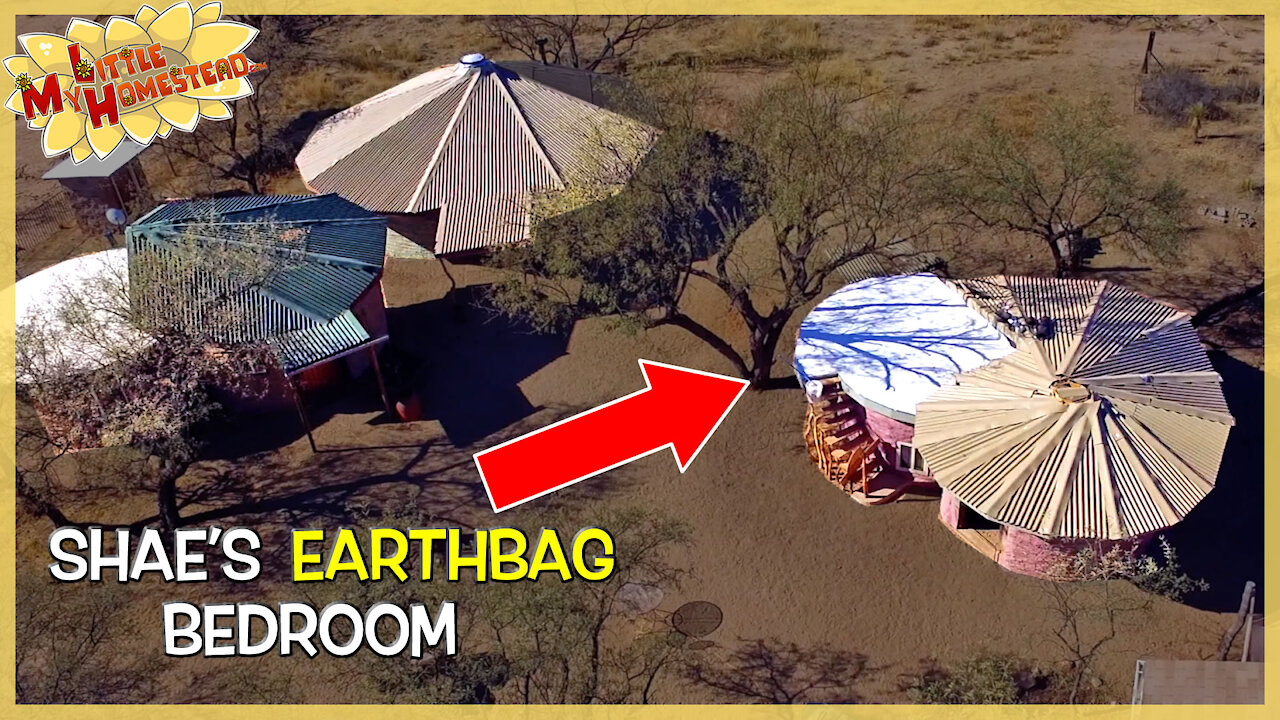 Patio Roofing and Some Loose Ends | Shae's Earthbag Bedroom | Weekly Peek Ep120