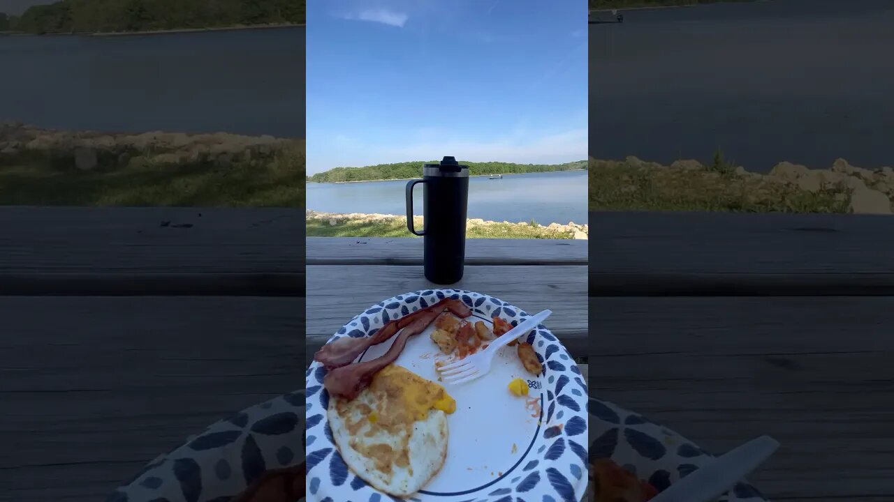 Campsite BREAKFAST With A VIEW!!!