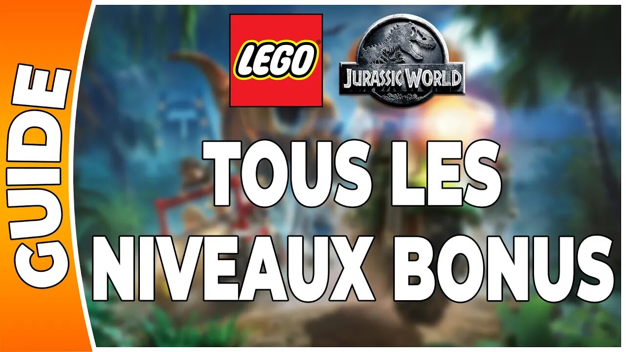 LEGO Jurassic World - Tous les niveaux bonus !!! [PS3][FR] Voir la description !