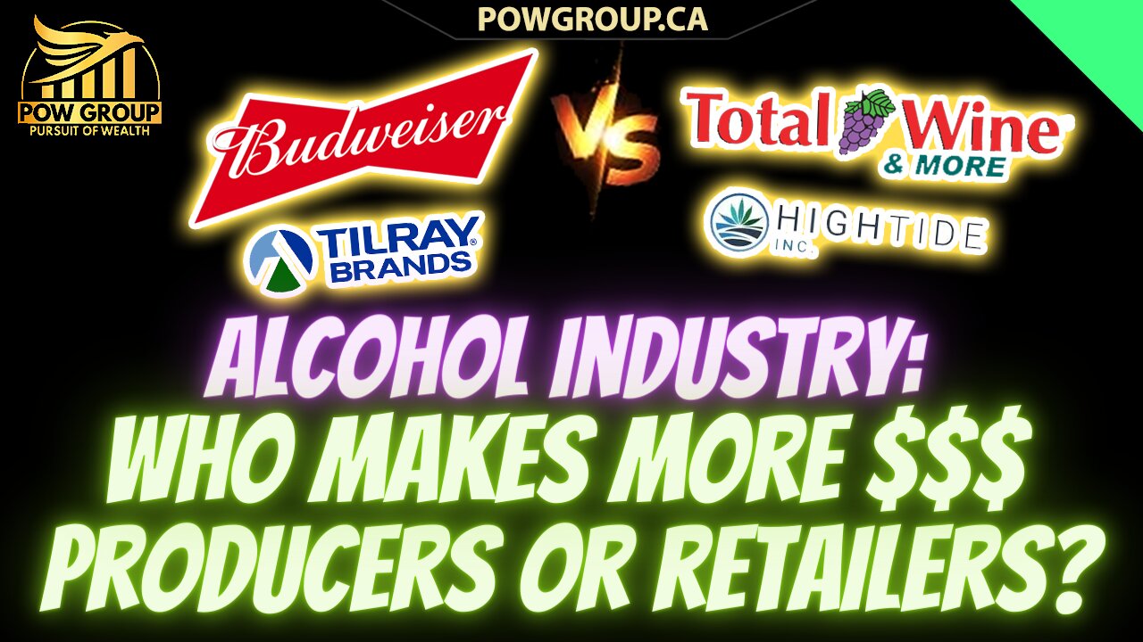 Comparing Alcohol To MJ: Who Makes More Money Producers or Retailers?