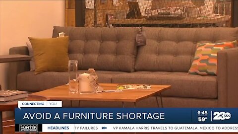 How to avoid a furniture shortage