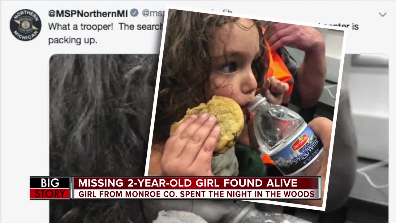 Police: Missing 2-year-old girl walked up to porch located 1/4-1/2 mile from campsite