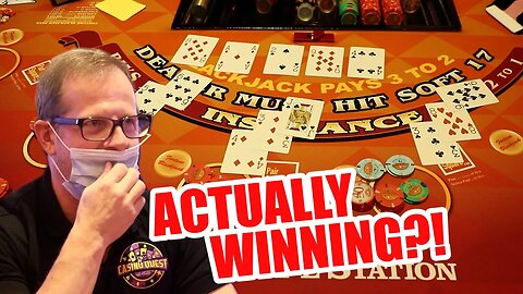 REAL CASINO BLACKJACK - GREAT RUN AT SANTA FE STATION!!