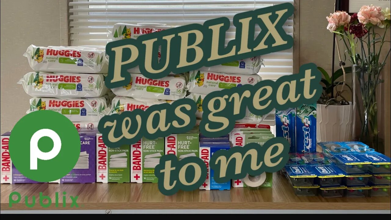 Publix, Huggies, Band-Aid, Oral-B #couponingwithdee #publix