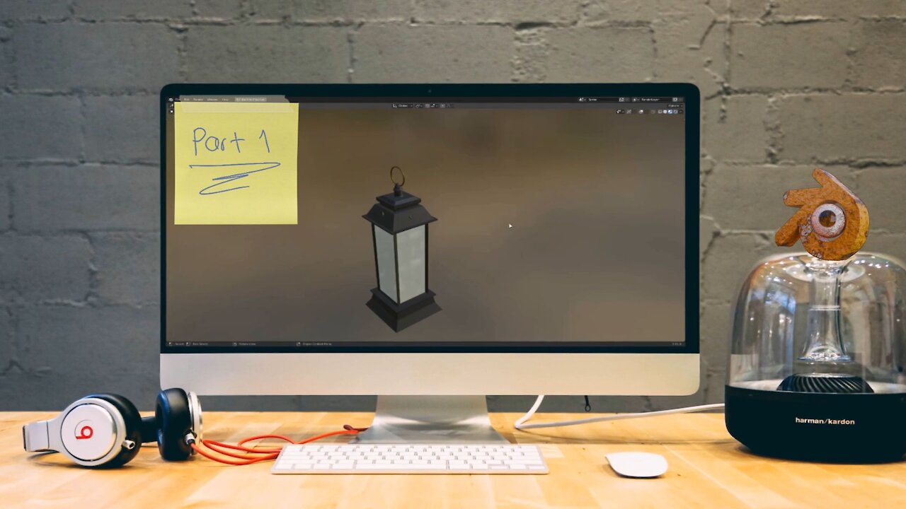 How to make awesome Ramadan lantern in Blender3d Part 1