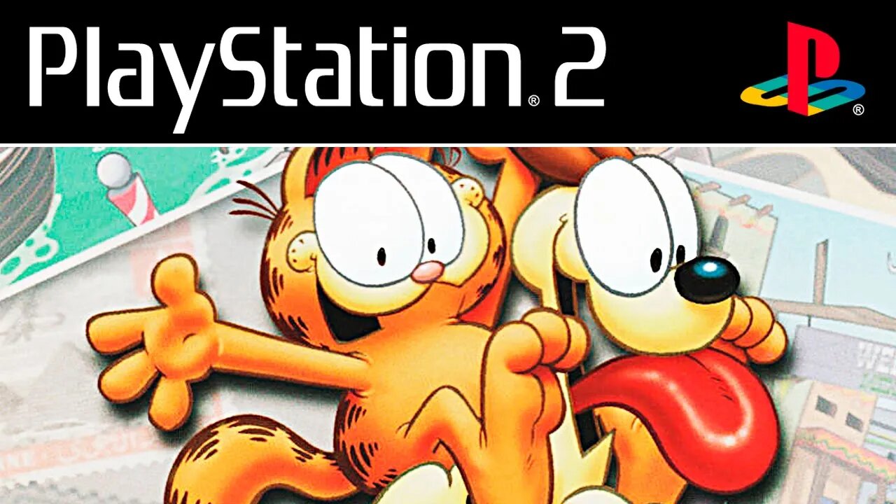 GARFIELD LASAGNA WORLD TOUR (PS2/PC) - Gameplay do início do jogo do Garfield! (PT-BR)