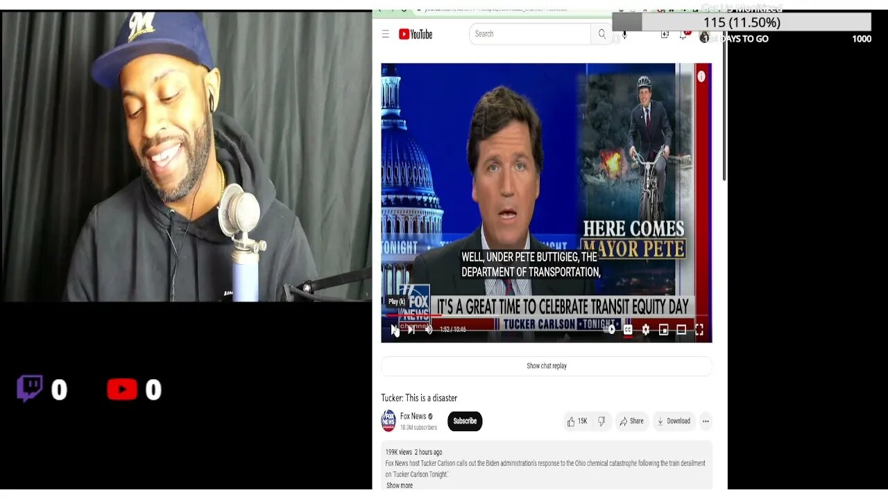 The Black Show: Tucker Carlson and The Ohio Environmental Disaster.