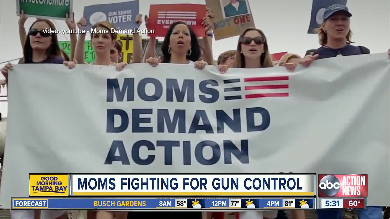 Moms head to Tallahassee to demand gun control laws