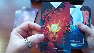 Unboxing Cosmos Tarot and Oracle Deck by Light Grey Lab