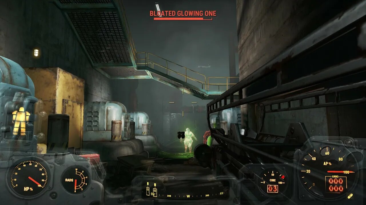 #FALLOUT4 NUKEING A GLOWING ONE