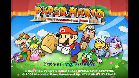 Paper Mario TTYD '24 day 1