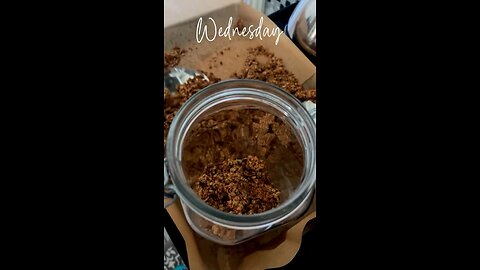 Homemade granola