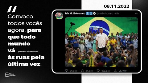 LULA | ELEIÇAO PROTEST0S BRASIL ULTIMO CHAMADO