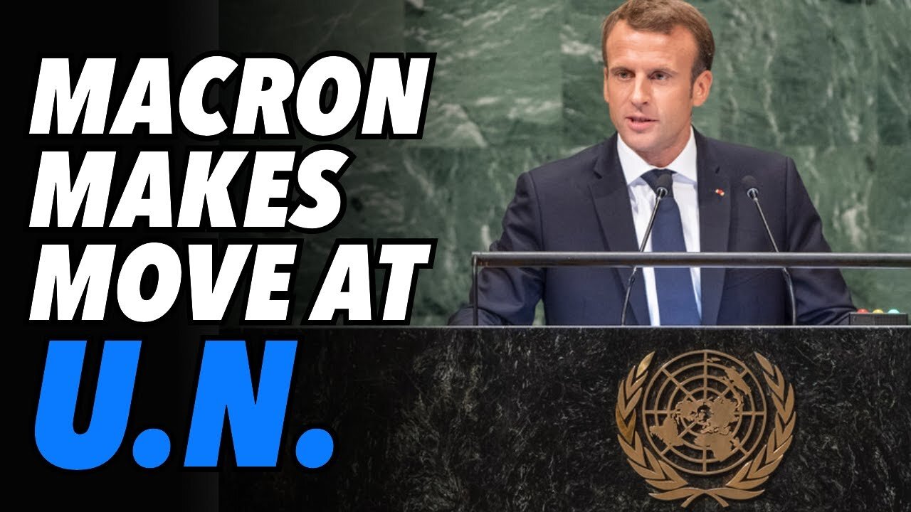 Macron uses Israel-Gaza conflict to gain favour in France & world stage