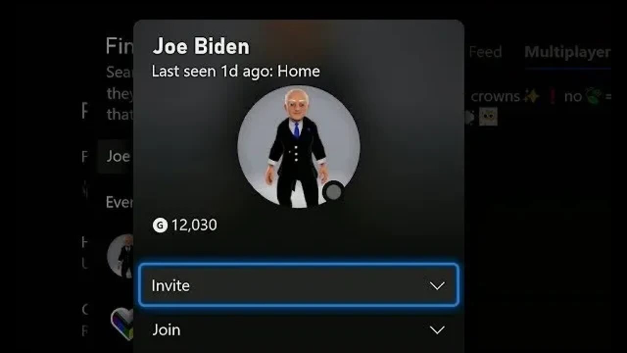 I Met Joe Biden on Xbox!