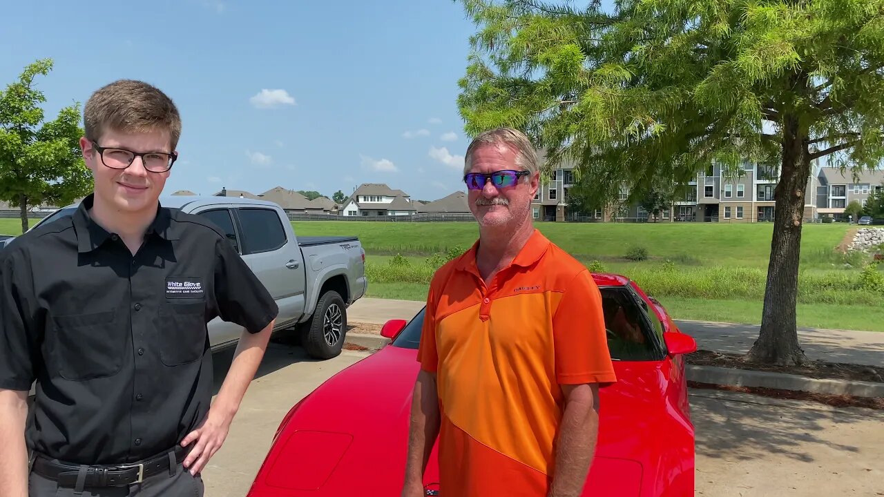 Tulsa Auto Wraps | White Glove Auto | Red C5 Corvette Testimonial