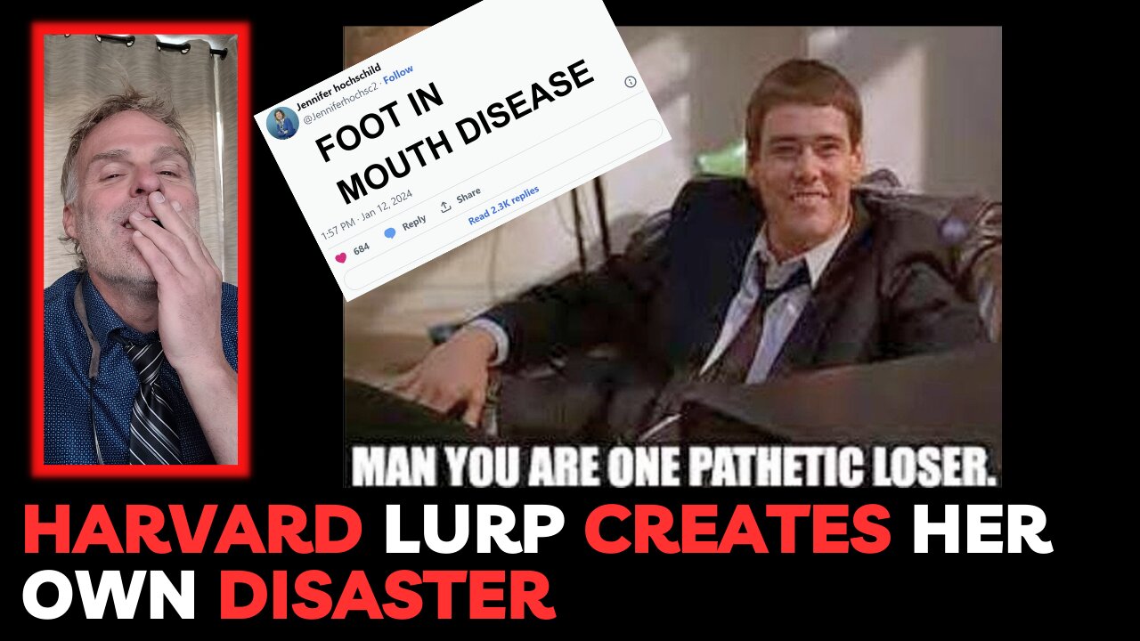 Harvard Lurp Creates Her Own Disaster