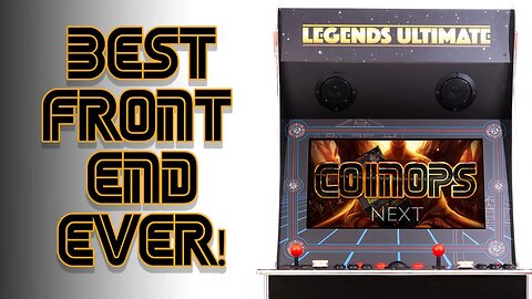 CoinOPS NEXT on Legends Ultimate Arcade Cabinet through ArcadeNetLink