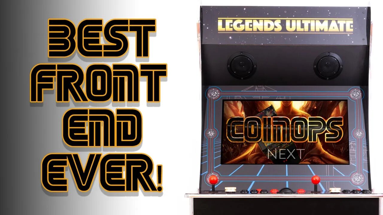 CoinOPS NEXT on Legends Ultimate Arcade Cabinet through ArcadeNetLink