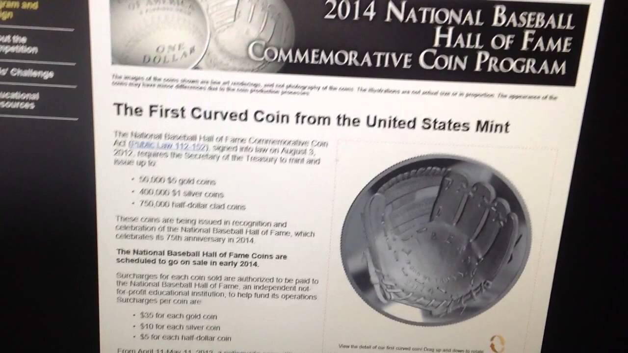 2014 Baseball Commemorative Program Designs Revealed