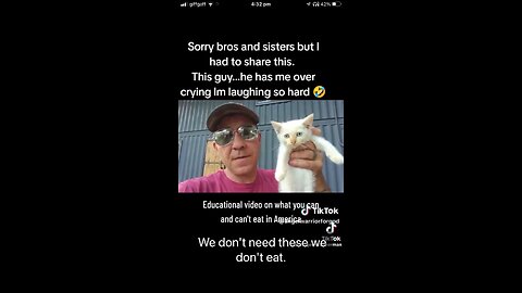 Message to Haitian migrants: not to eat cats