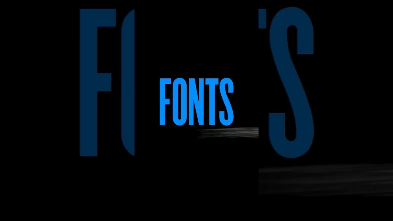 Best display #fonts