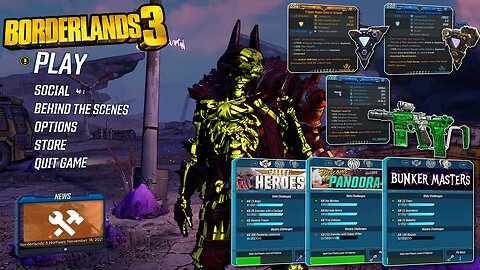 Borderlands 3 - Daily & Weekly Challenges | 07.2023 McSzakalTV