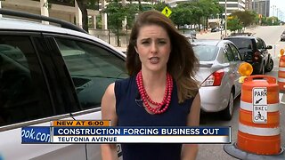 Construction on the city's north side forcing businesses out