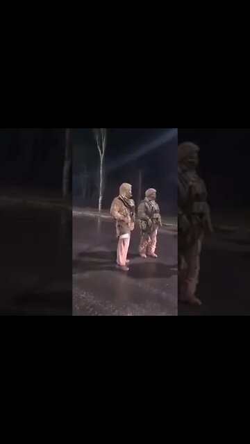 Ukraine Civilian Confronts Russian Soldier - rough translation in description