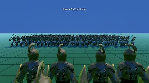 250 Elf Shields Versus 250 Gondor Grunts || Ultimate Epic Battle Simulator