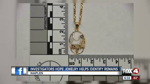 Jewelry may help identify remains