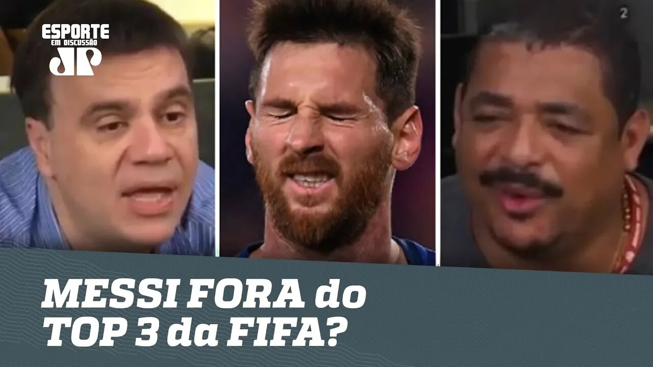 Foi JUSTO MESSI FORA do TOP 3 da FIFA? Veja DEABTE!