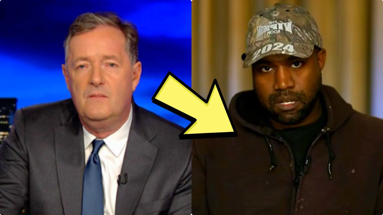 Kanye West (Ye) HEATED at Piers Morgan For CUTTING HIM OFF