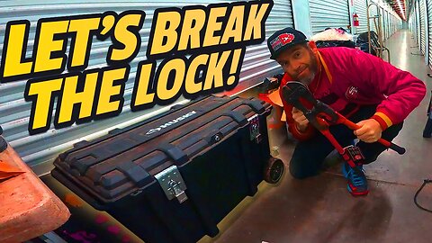 Padlocked Trunk In $270 Storage Unit! WHAT'S INSIDE?