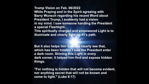 Trump Vision on Feb 06,2022