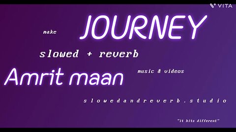 Slowed and reverb version of song journey by amrit Maan #trending #punjabisong #slowed and reverb