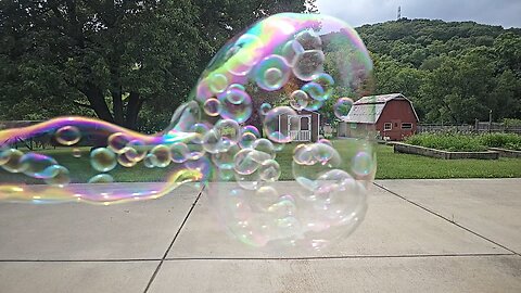 Slow Motion Soap Bubble Maker