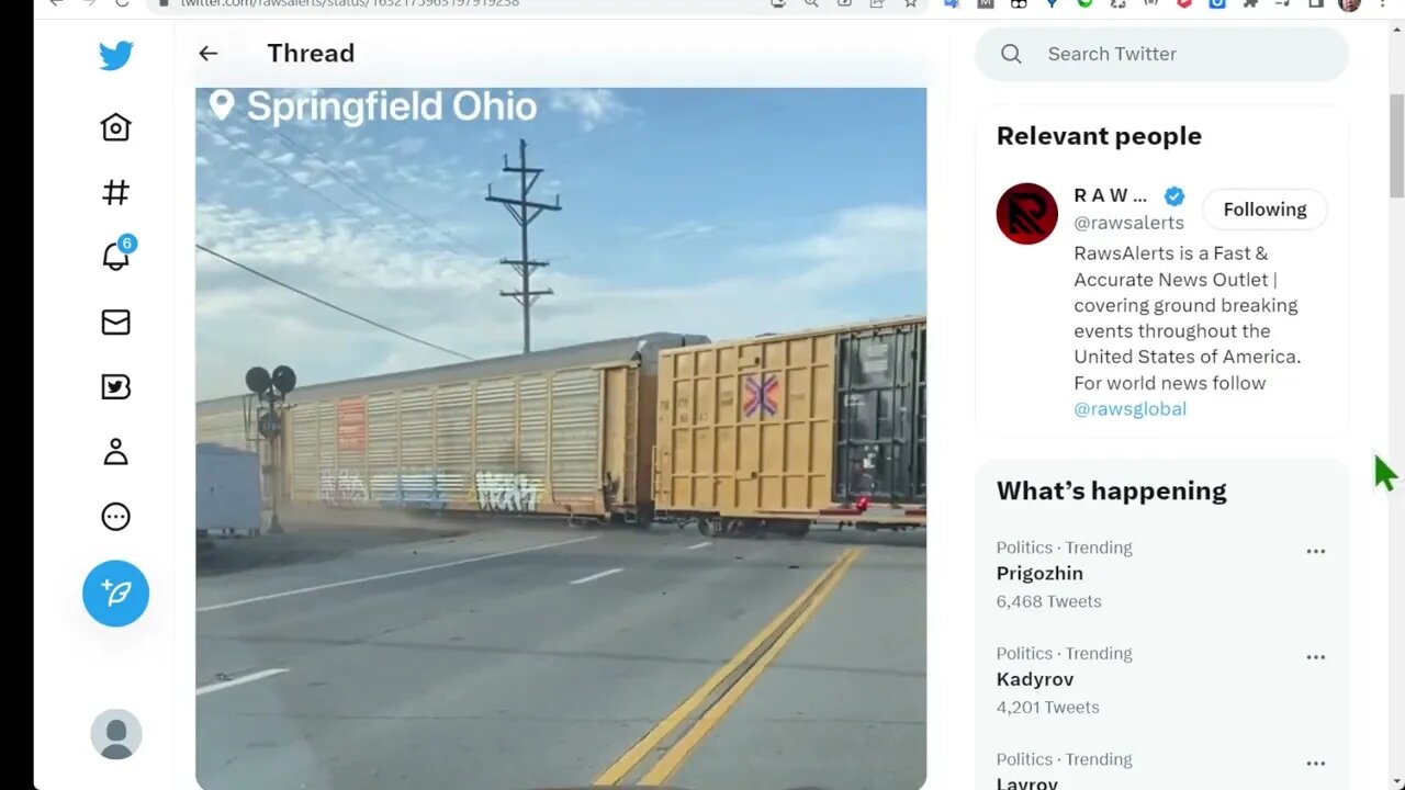 俄亥俄州的另一列火車出軌