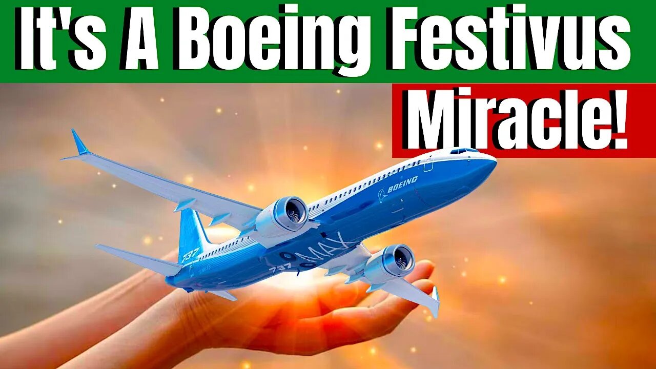 Congress SAVES The Boeing Max 10 & 7 - Extends Certification Deadline To 2027 In New Budget Bill!